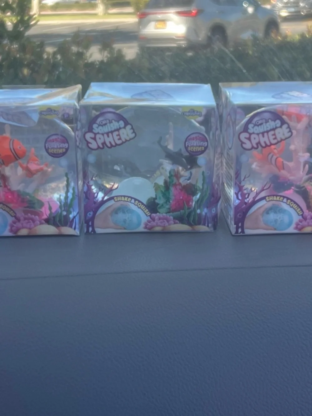 3 ORB Squishie Sphere Kids Toy- Ocean Theme